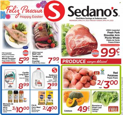 Sedano's (FL) Weekly Ad Flyer Specials April 5 to April 11, 2023