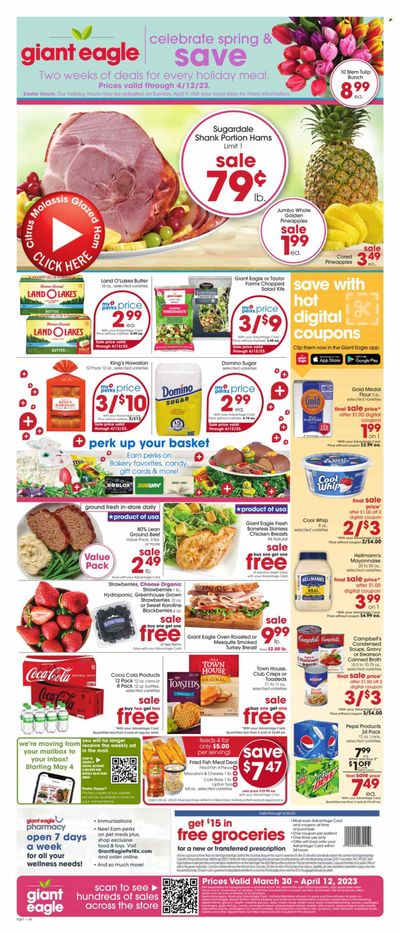 Giant Eagle (MD) Weekly Ad Flyer Specials March 30 to April 5, 2023