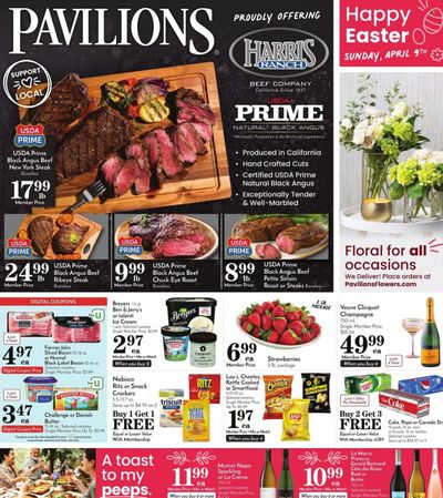 Pavilions (CA) Weekly Ad Flyer Specials April 5 to April 11, 2023