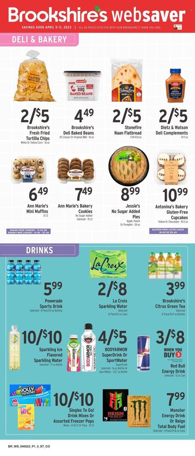 Brookshires (AR, LA, TX) Weekly Ad Flyer Specials April 5 to April 11, 2023