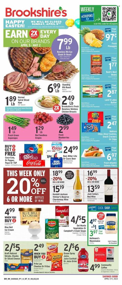 Brookshires (AR) Weekly Ad Flyer Specials April 5 to April 11, 2023