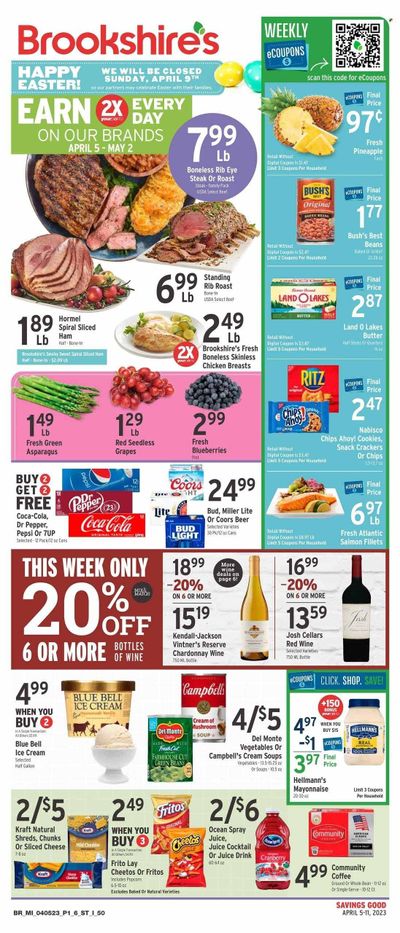 Brookshires (AR) Weekly Ad Flyer Specials April 5 to April 11, 2023