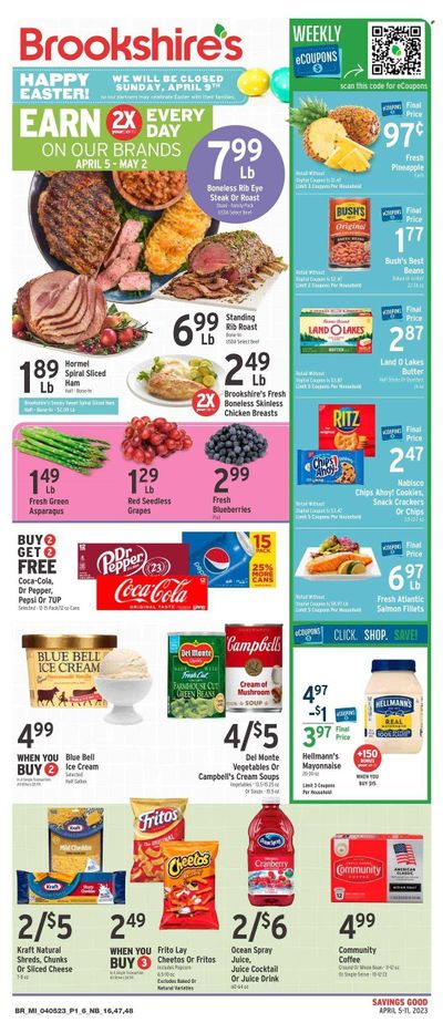 Brookshires (TX) Weekly Ad Flyer Specials April 5 to April 11, 2023