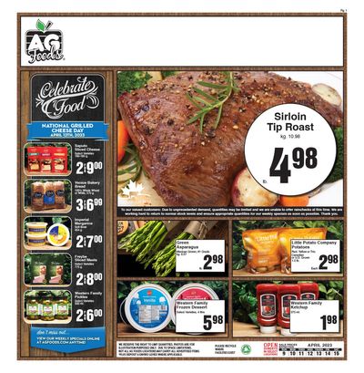 AG Foods Flyer April 9 to 15