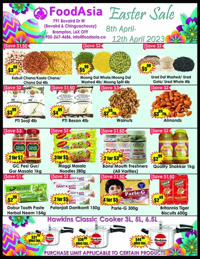 FoodAsia Flyer April 8 to 12