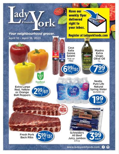 Lady York Foods Flyer April 10 to 16