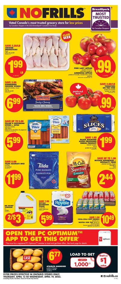 No Frills (ON) Flyer April 13 to 19