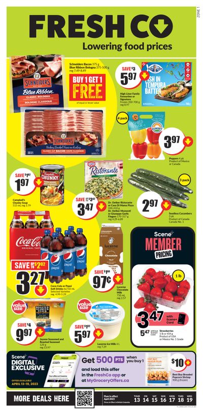 FreshCo (West) Flyer April 13 to 19