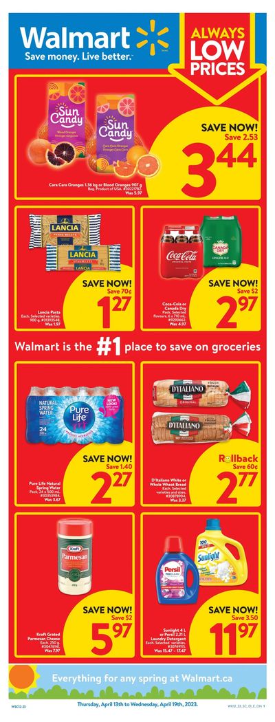 Walmart (ON) Flyer April 13 to 19