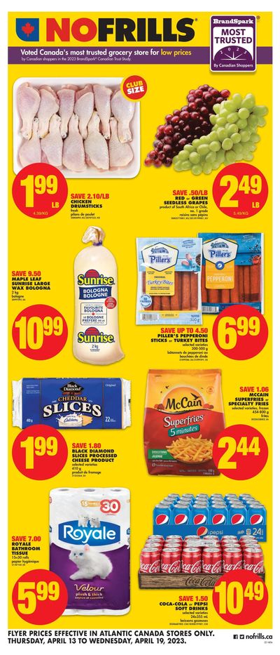 No Frills (Atlantic) Flyer April 13 to 19