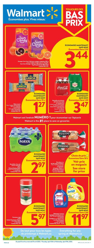 Walmart (QC) Flyer April 13 to 19