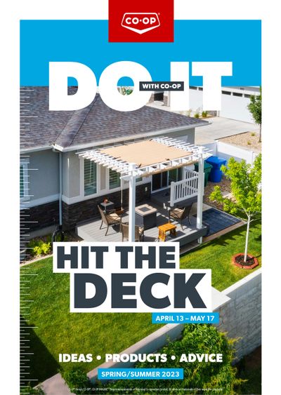 Co-op (West) Home Centre Hit The Deck Flyer April 13 to May 17