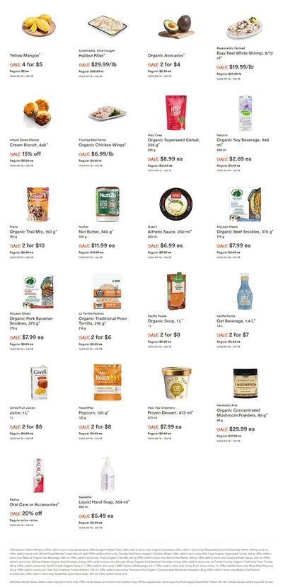 Whole Foods Market (West) Flyer April 12 to 18
