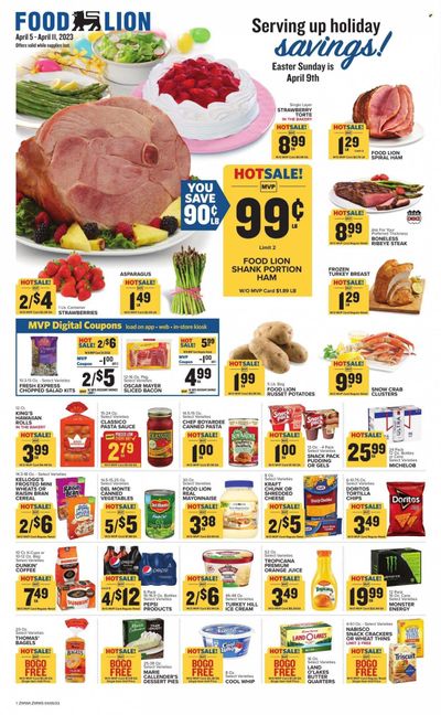 Food Lion (WV) Weekly Ad Flyer Specials April 5 to April 11, 2023
