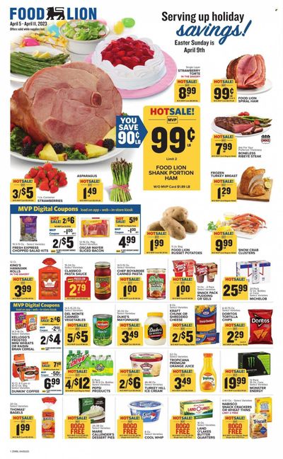 Food Lion (WV) Weekly Ad Flyer Specials April 5 to April 11, 2023