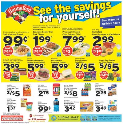 Hannaford (NH) Weekly Ad Flyer Specials April 9 to April 15, 2023