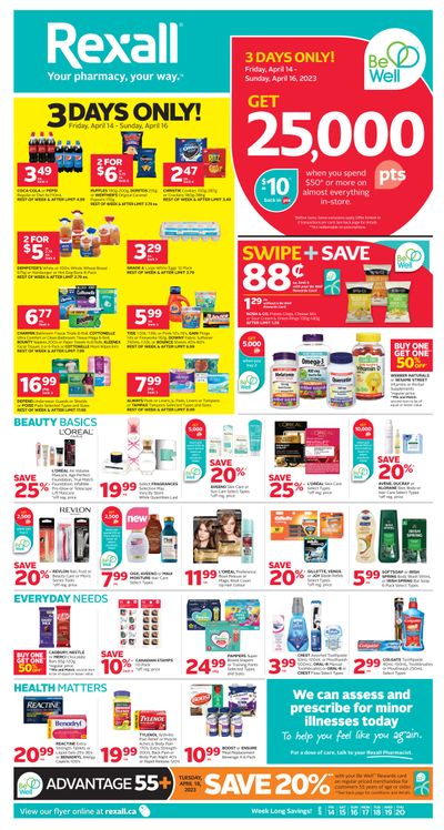 Rexall (ON) Flyer April 14 to 20