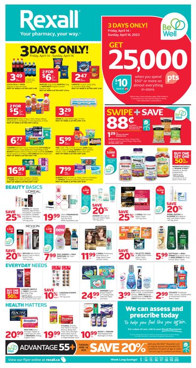 Rexall (AB) Flyer April 14 to 20
