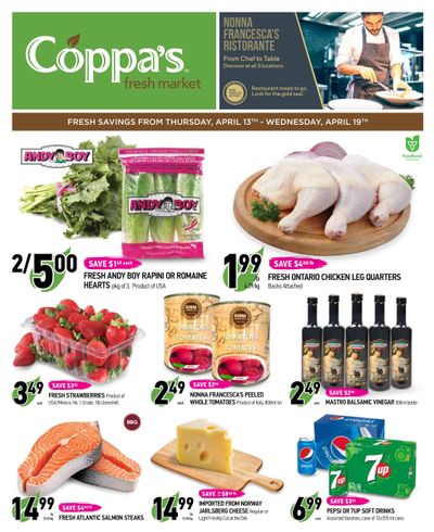 Coppa's Fresh Market Flyer April 13 to 19