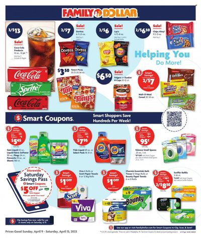Family Dollar Weekly Ad Flyer Specials April 9 to April 15, 2023