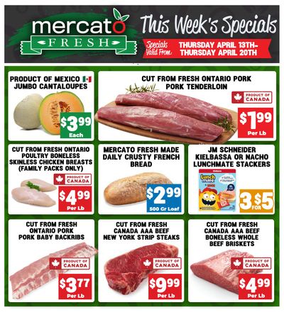 Mercato Fresh Flyer April 13 to 20