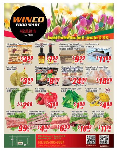 WinCo Food Mart (HWY 7) Flyer April 13 to 19