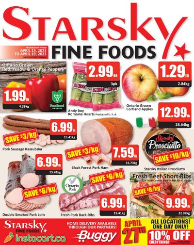 Starsky Foods Flyer April 13 to 19