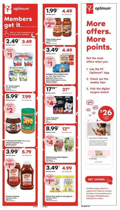 Loblaws Ontario PC Optimum Offers April 13th – 19th Loblaws Ontario PC Optimum Offers April 13th – 19th
