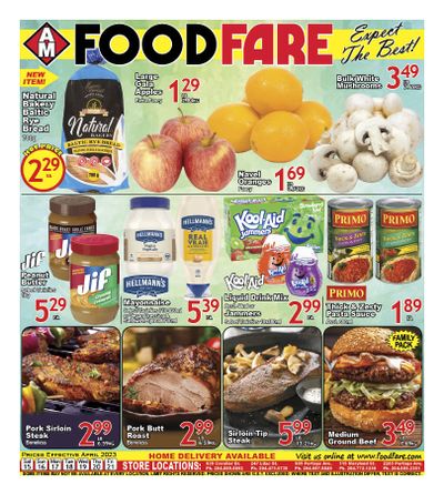 Food Fare Flyer April 15 to 21