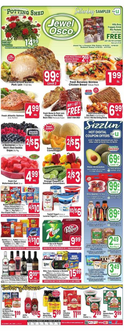Jewel Osco (IL) Weekly Ad Flyer Specials April 12 to April 18, 2023