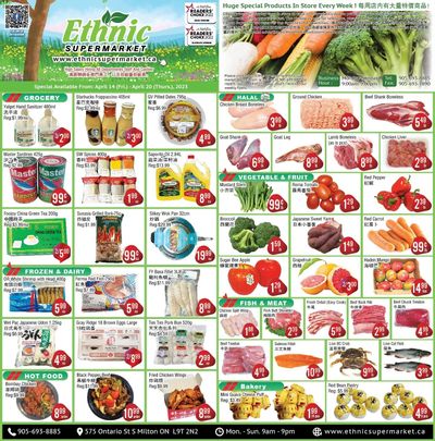 Ethnic Supermarket (Milton) Flyer April 14 to 20