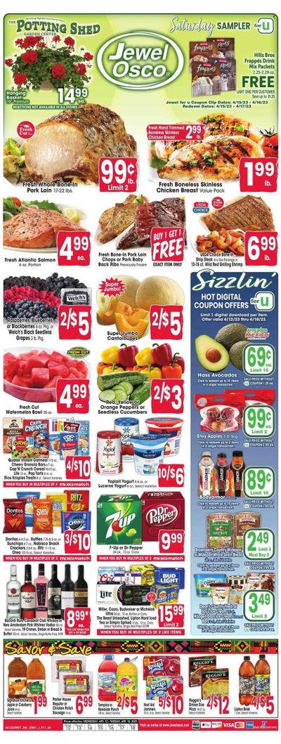Jewel Osco (IL) Weekly Ad Flyer Specials April 12 to April 18, 2023