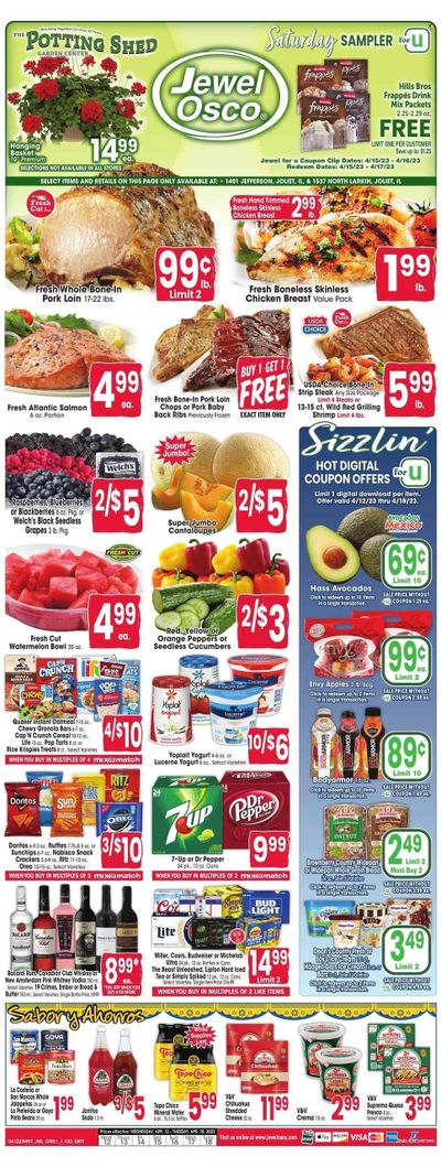 Jewel Osco (IL) Weekly Ad Flyer Specials April 12 to April 18, 2023