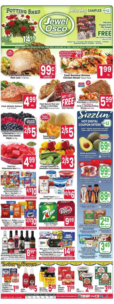 Jewel Osco (IL) Weekly Ad Flyer Specials April 12 to April 18, 2023