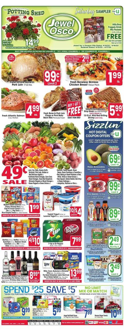 Jewel Osco (IL) Weekly Ad Flyer Specials April 12 to April 18, 2023
