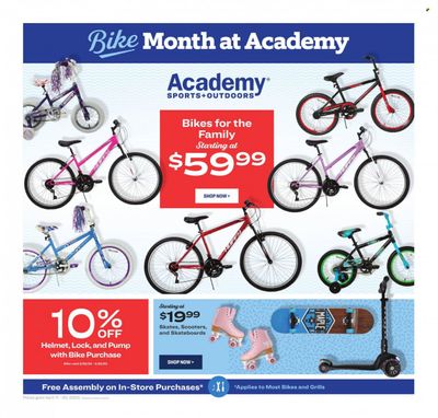 Academy Sports + Outdoors Weekly Ad Flyer Specials April 11 to April 30, 2023
