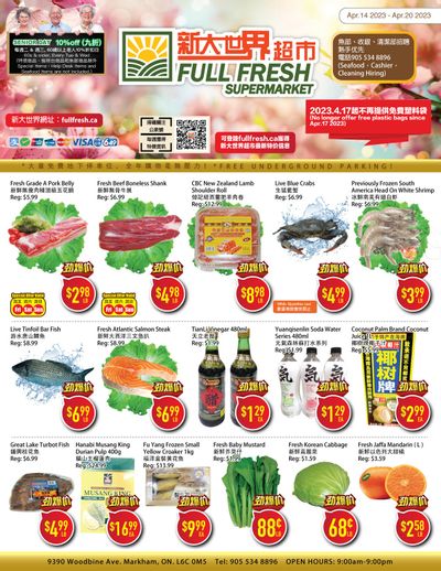 Full Fresh Supermarket Flyer April 14 to 20
