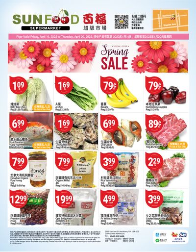 Sunfood Supermarket Flyer April 14 to 20