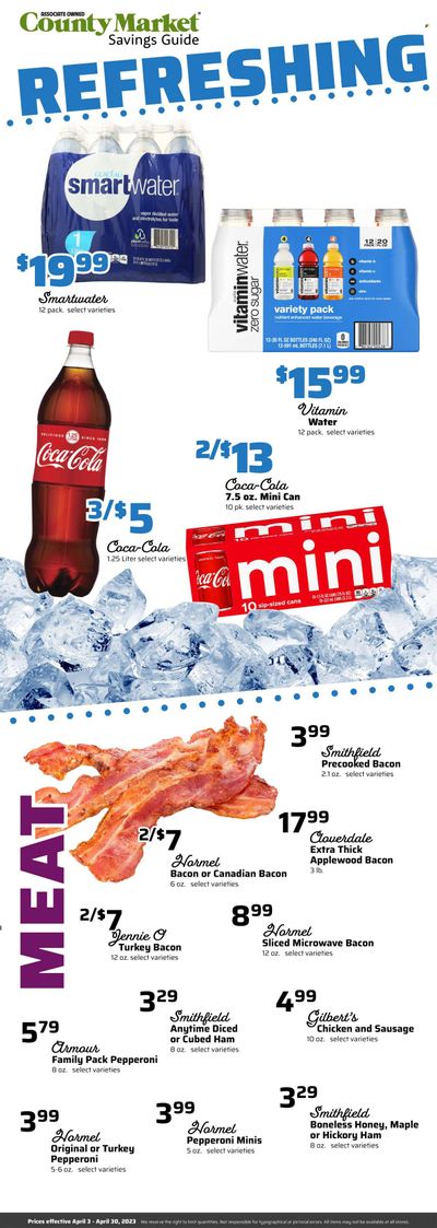 County Market (IL, IN, MO) Weekly Ad Flyer Specials April 3 to April 30, 2023