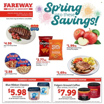 Fareway (IA) Weekly Ad Flyer Specials April 10 to April 15, 2023