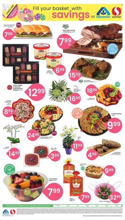 Safeway (MT) Weekly Ad Flyer Specials April 5 to April 11, 2023