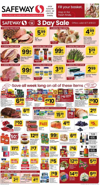 Safeway (DC) Weekly Ad Flyer Specials April 7 to April 13, 2023
