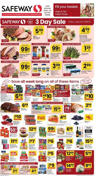 Safeway (MD) Weekly Ad Flyer Specials April 7 to April 13, 2023