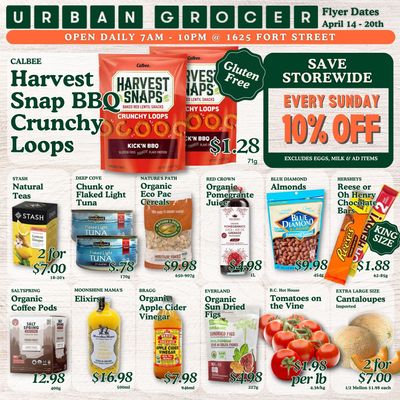 Urban Grocer Flyer April 14 to 20