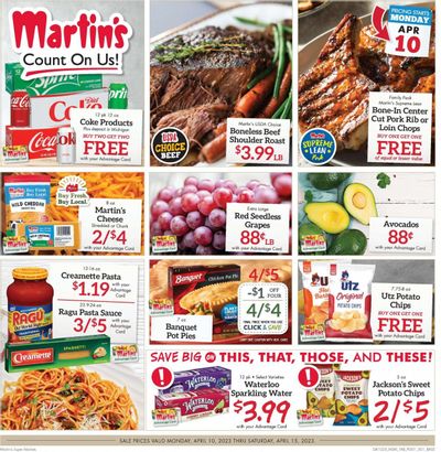 Martin’s (IN, MI) Weekly Ad Flyer Specials April 10 to April 15, 2023