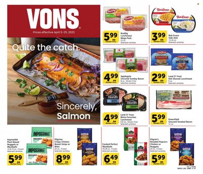 Vons (CA) Weekly Ad Flyer Specials April 5 to April 25, 2023