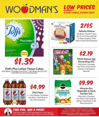 Woodman's Markets (IL, WI) Weekly Ad Flyer Specials April 6 to April 12, 2023