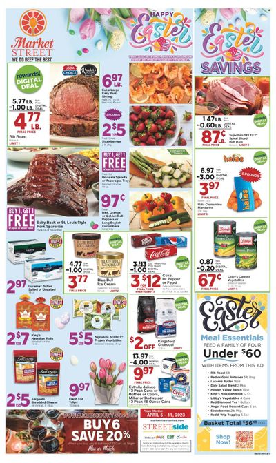 Market Street (NM, TX) Weekly Ad Flyer Specials April 5 to April 11, 2023