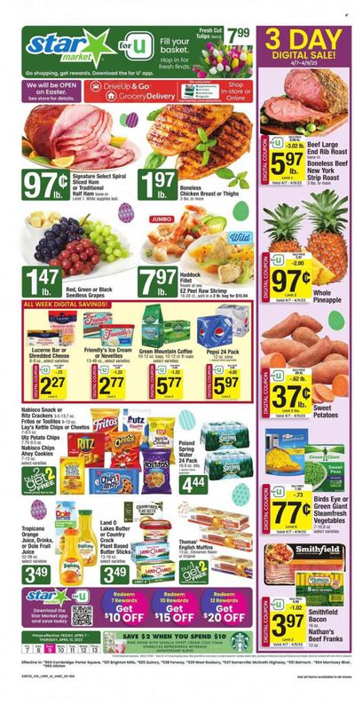 Star Market Weekly Ad Flyer Specials April 7 to April 13, 2023
