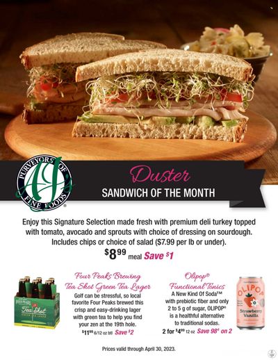 AJ's Fine Foods (AZ) Weekly Ad Flyer Specials April 1 to April 30, 2023